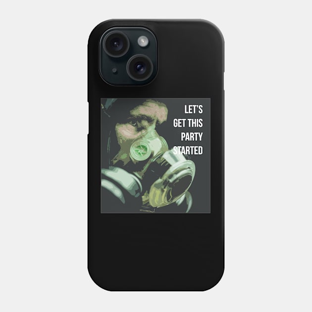 Party Off You Go! Phone Case by 4code