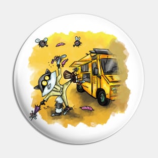 Jackie Chan theme - RaccoonMadness.com Board Game Pin