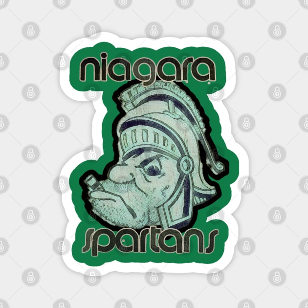 Niagara Spartans Football Magnet by Kitta’s Shop