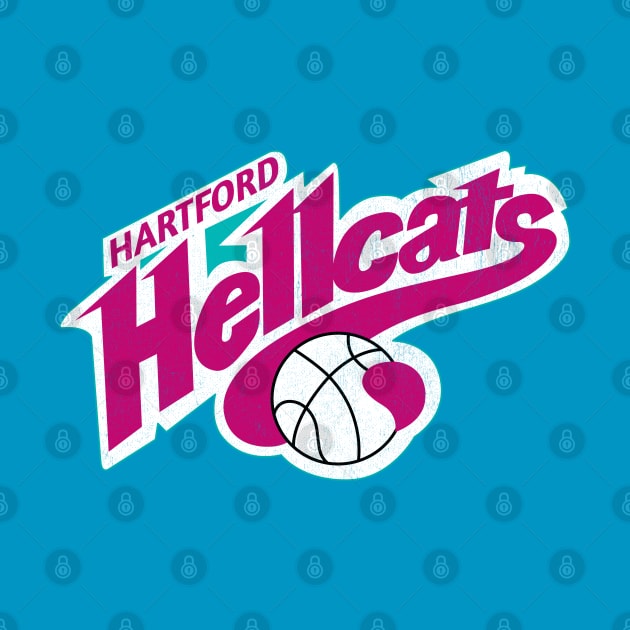 Defunct Hartford Hellcats CBA Basketball 1993 by LocalZonly