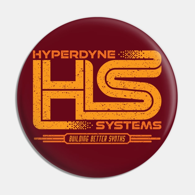 Hyperdyne Systems - Yellow Pin by DCLawrenceUK