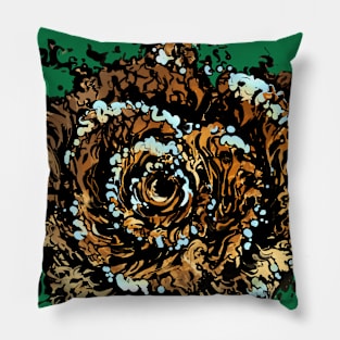 Water Flower Pillow