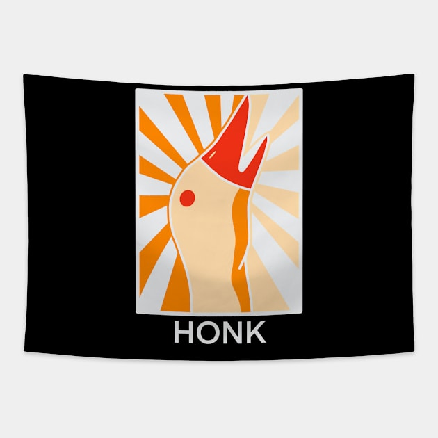 HONK Tapestry by aditchucky