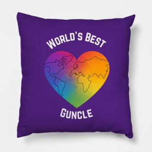 Worlds best guncle Pillow