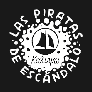 Las Piratas de Escandalo, for girls sailing trip. T-Shirt