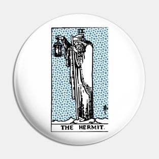 Modern Tarot Design - 9 The Hermit Pin