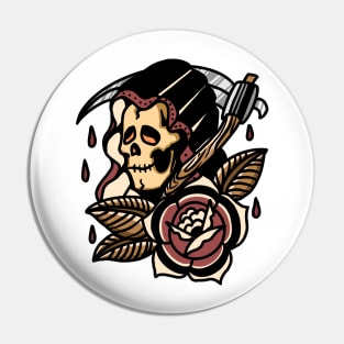 grim reaper tattoo Pin