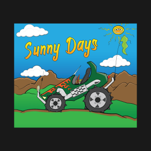 Sunny Days Green Offroad 4x4 Rock Crawler Truck T-Shirt