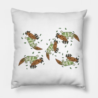 Korok Axolotl 2 Pattern Pillow