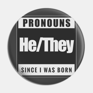 He/They Pin