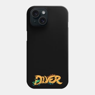 Born To Be a Diver Phone Case