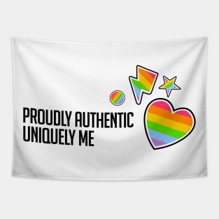 Proudly Authentic, Uniquely Me Tapestry