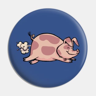 Pig in running Pin