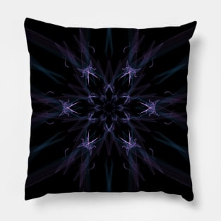 Blue and purple geometry Pillow