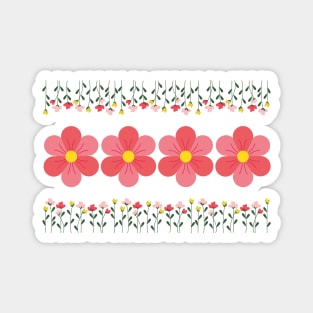 Spring Flowers Magnet