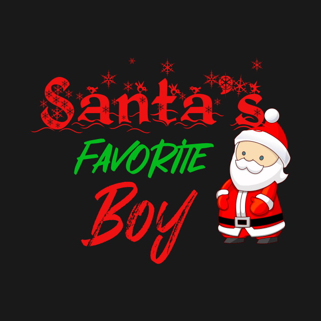 Santa's Favorite Boy Christmas by Bunnyhopp