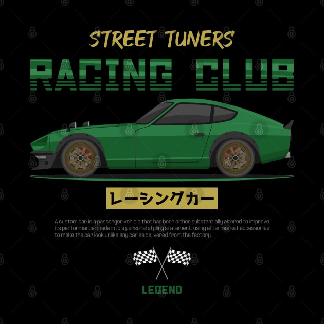 Tuner Green 240Z JDM by GoldenTuners