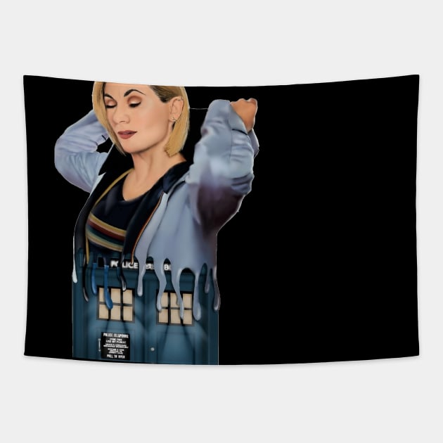 Trust Her- She's the Doctor Tapestry by Btvskate