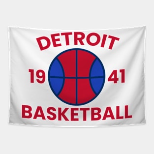 basketball detroit Tapestry