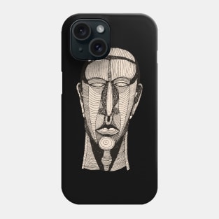 Tribal Head Phone Case