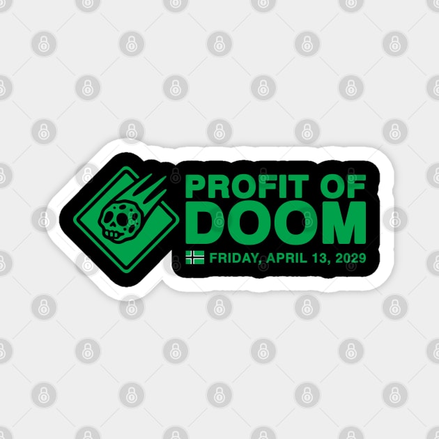 PROFIT OF DOOM Magnet by Fabrik