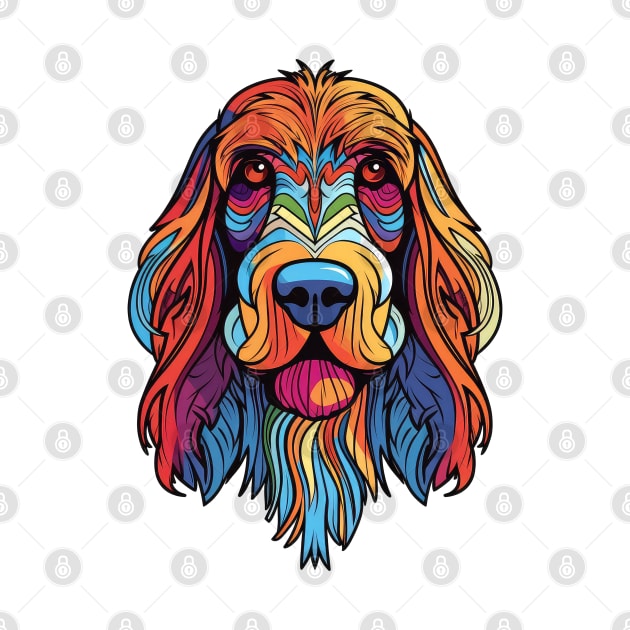 Italian Spinone by RosaliArt