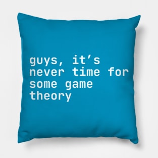 gAmE tHeOrY Pillow