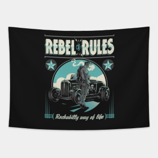 Rebel Rules Tapestry