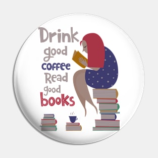 Bookworm Pin