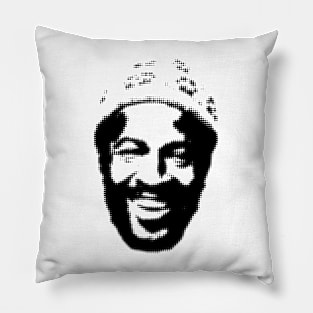 Marvin Gaye face dots Pillow