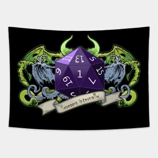 DND Horn Devil Tapestry