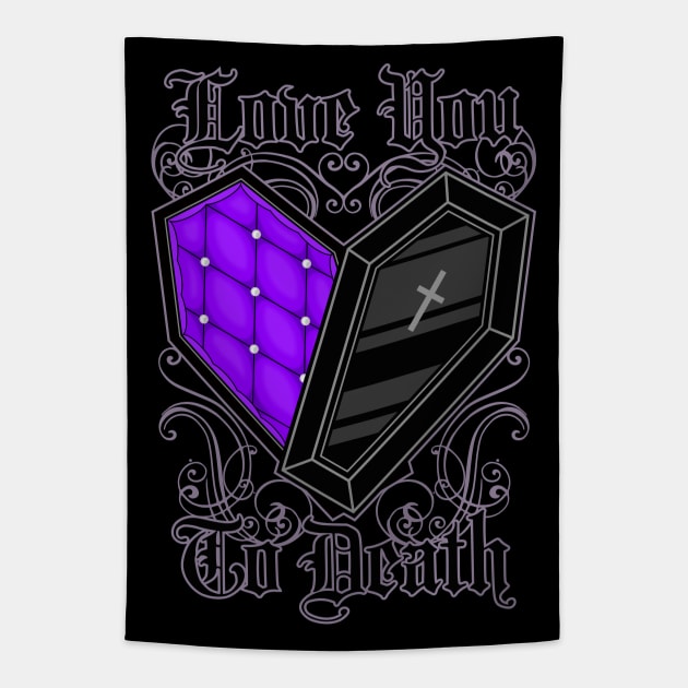 Love You to Death Tapestry by RavenWake