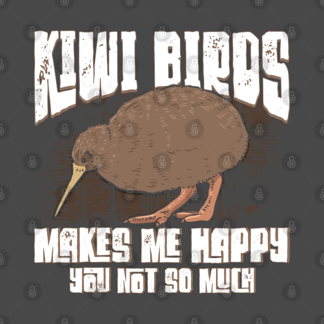 New Zealand Bird Lover Kiwi Bird by Toeffishirts