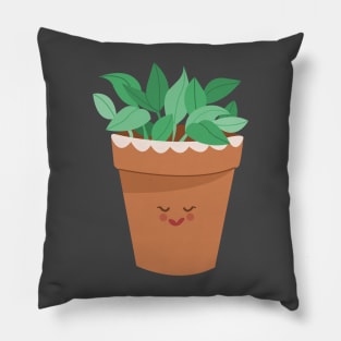 Friendly House Plant Pillow