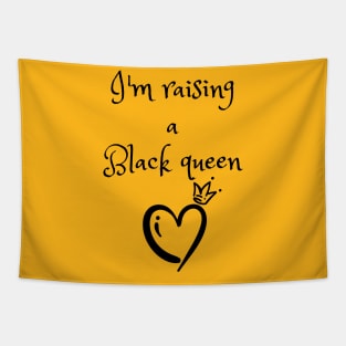 Imraising a black queen Tapestry