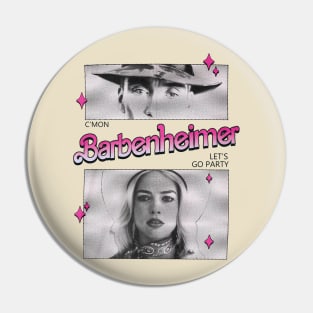 Barbie oppenheimer Pin