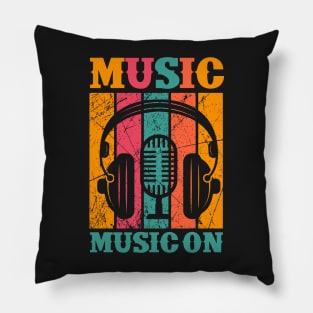 Music on Pillow