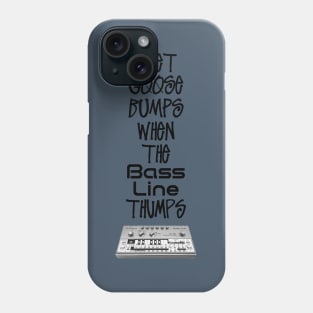 303 Bassline Slogan Phone Case