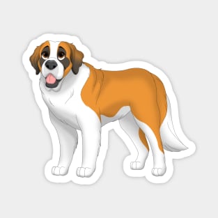 Saint Bernard Dog Magnet