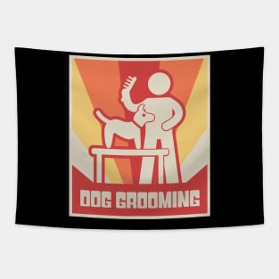 Funny Dog Grooming Gift For Dog Groomer Tapestry