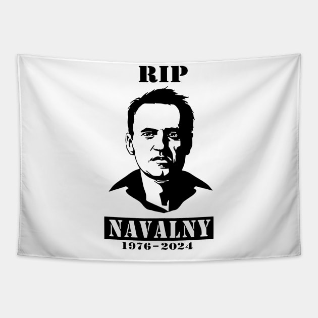 RIP Navalny 1976-2024 Tapestry by LEGO