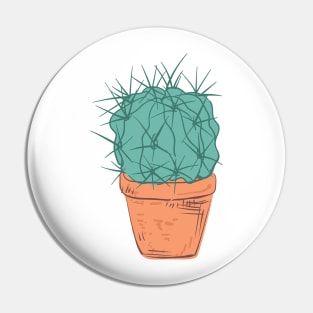 Large Cactus Pin