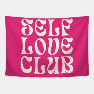 Self Love Club Typography Design VI Tapestry