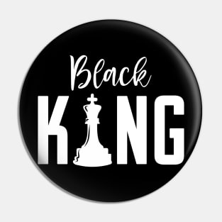 Black King, Black Father, Black Man Pin