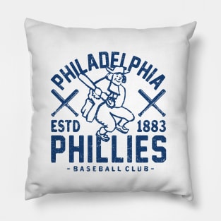 Philadelphia Phillies Retro 2 by Buck Tee Pillow