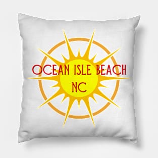 Ocean Isle Beach, North Carolina Pillow