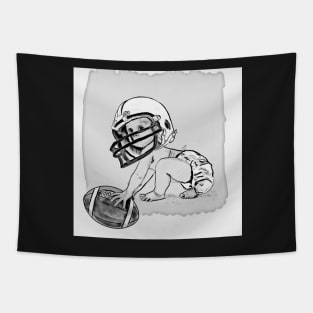 Football  baby Tapestry