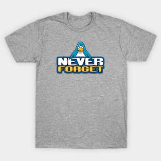 Club Penguin Never forget T shirt club penguin club penguin never