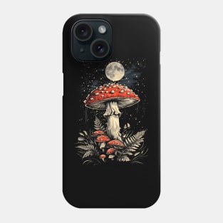 Mushrooms In The Moonlight Phone Case