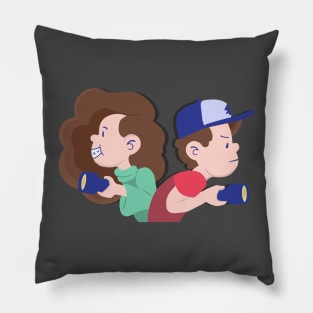 Mabel & Dipper - Gravity Falls Pillow